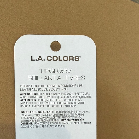 L.A. Colors Glossy Lip Balm - Soft Pink - Picture 2 of 3